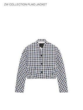 JACKET PLAID ZARA